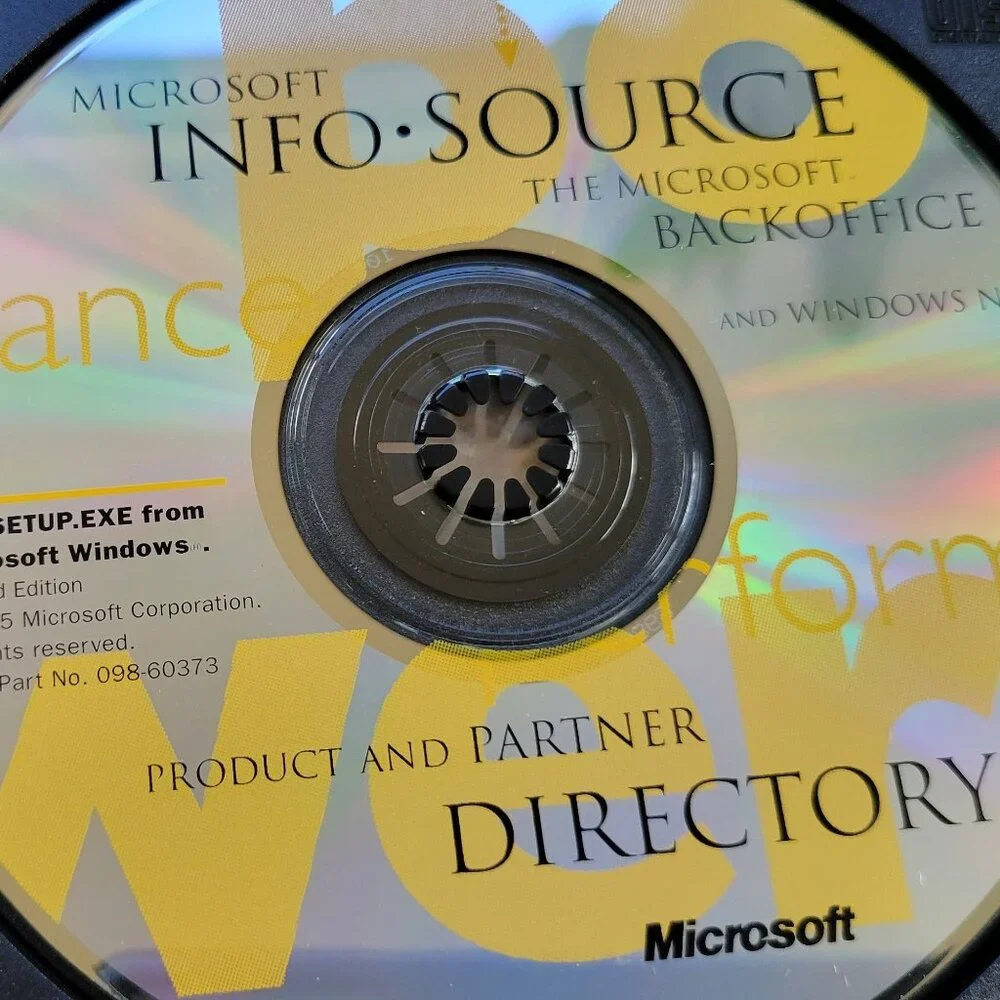 Vintage CD - Microsoft Info-Source